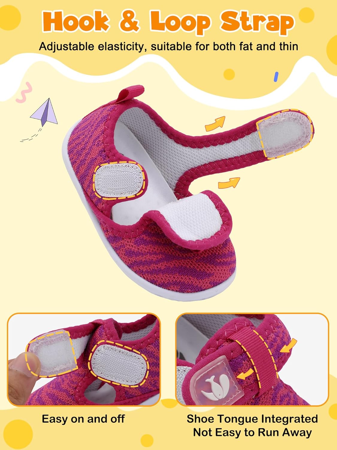 FEETCITY Barefoot Baby Shoes Girls Boys Walking Shoes Infant Sneakers Lightweight Flexible Newborn Dress School Shoe