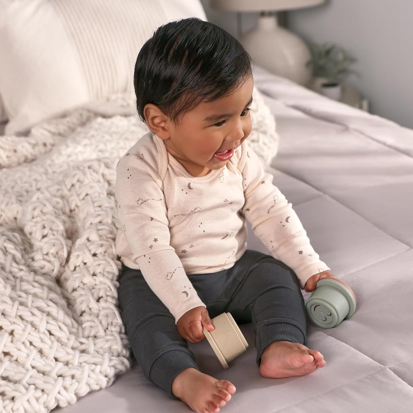 Gerber Baby Boys' Toddler 3-Pack Jogger Pants