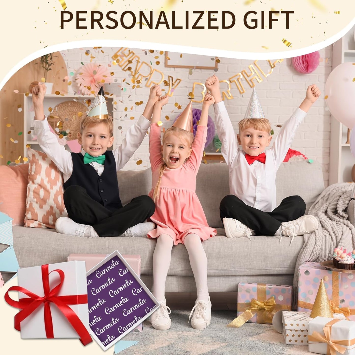 Ship Next Day, Custom Name Blanket - Printed in USA, Personalized Baby Blankets for Girls, Baby Blanket with Name, Ultra-Soft Cozy Fleece Blankets, Gifts for Boys & Girls Kids Teen Girl New Mom