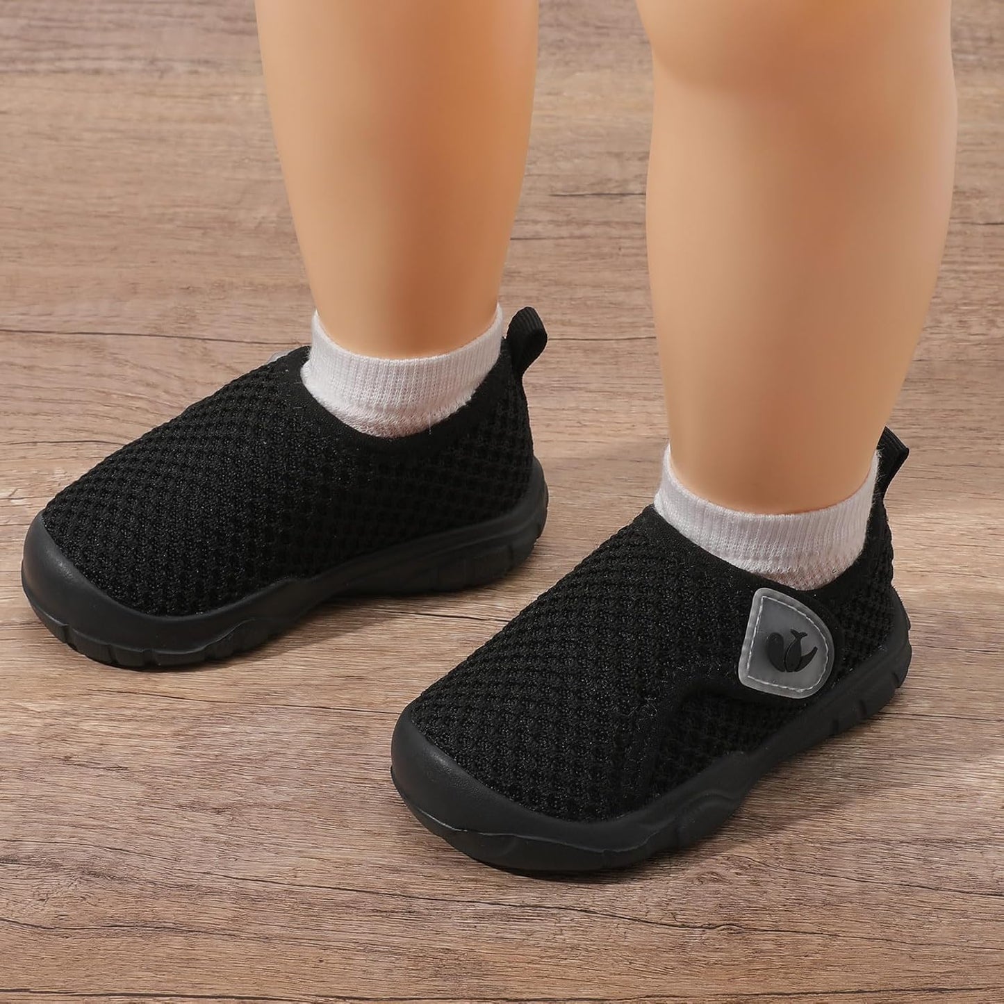 FEETCITY Baby Shoes Boys Girls First Walking Shoes Infant Sneakers Lightweight Slip On Shoe