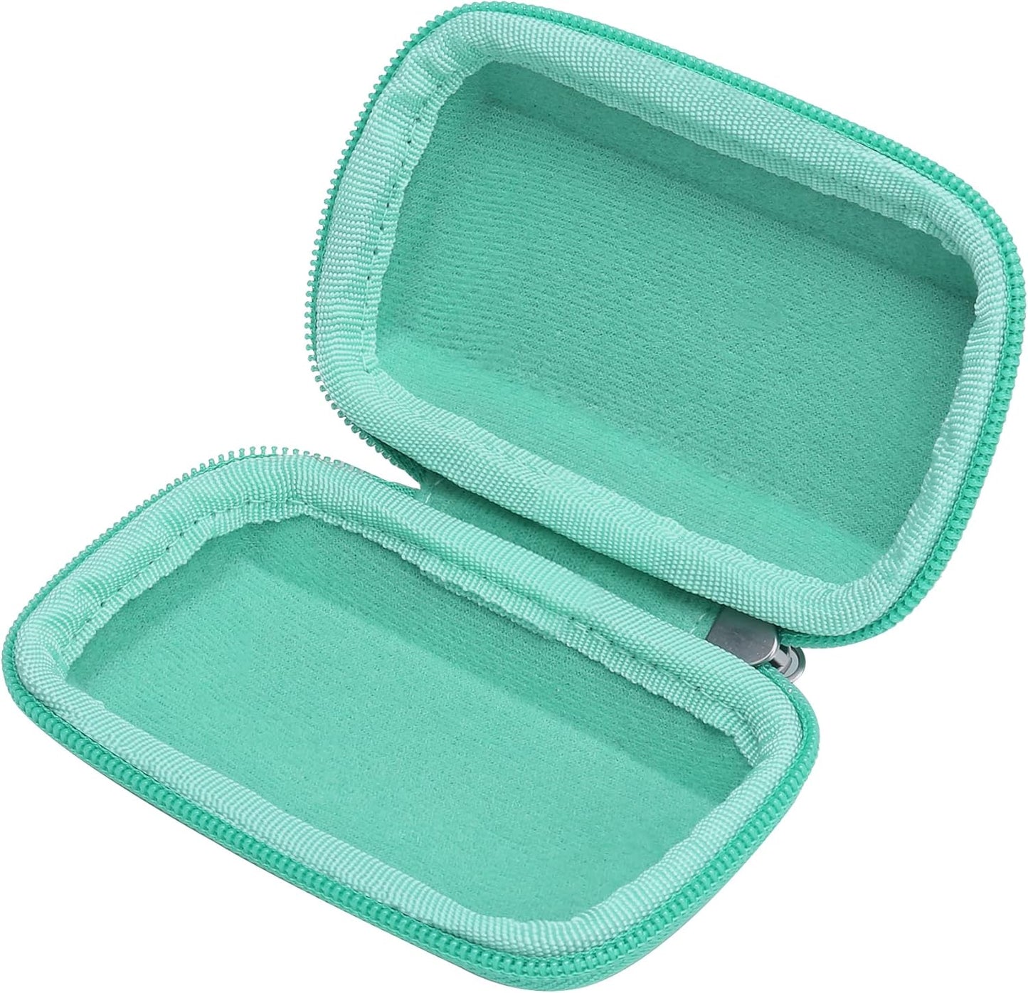 khanka Hard Carrying Case Replacement for Speks Geode Magnetic Fidget Sphere - Pentagons 12-Piece Set - Slate, Holds 24 pieces Magnetic Fidget Sphere, Case Only (Teal)