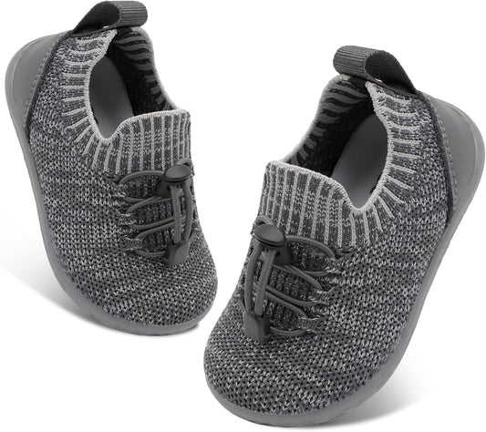 FEETCITY Baby Shoes Boys Girls First Walking Shoes Lightweight Infant Sneakers Slip On Shoe