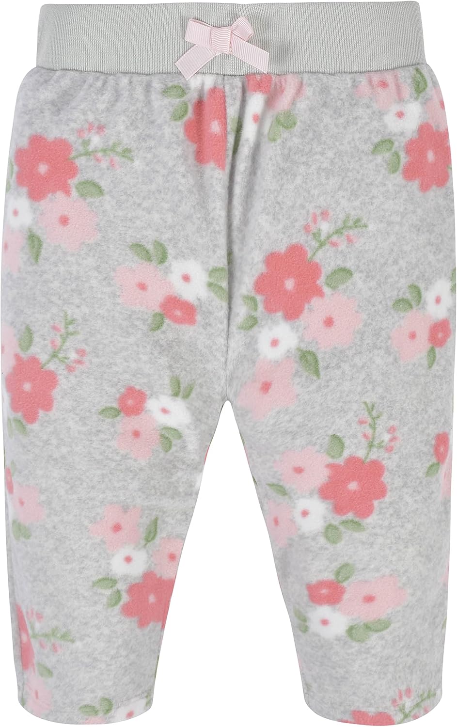 Gerber Baby Girls' 4-Pack Microfleece Pants