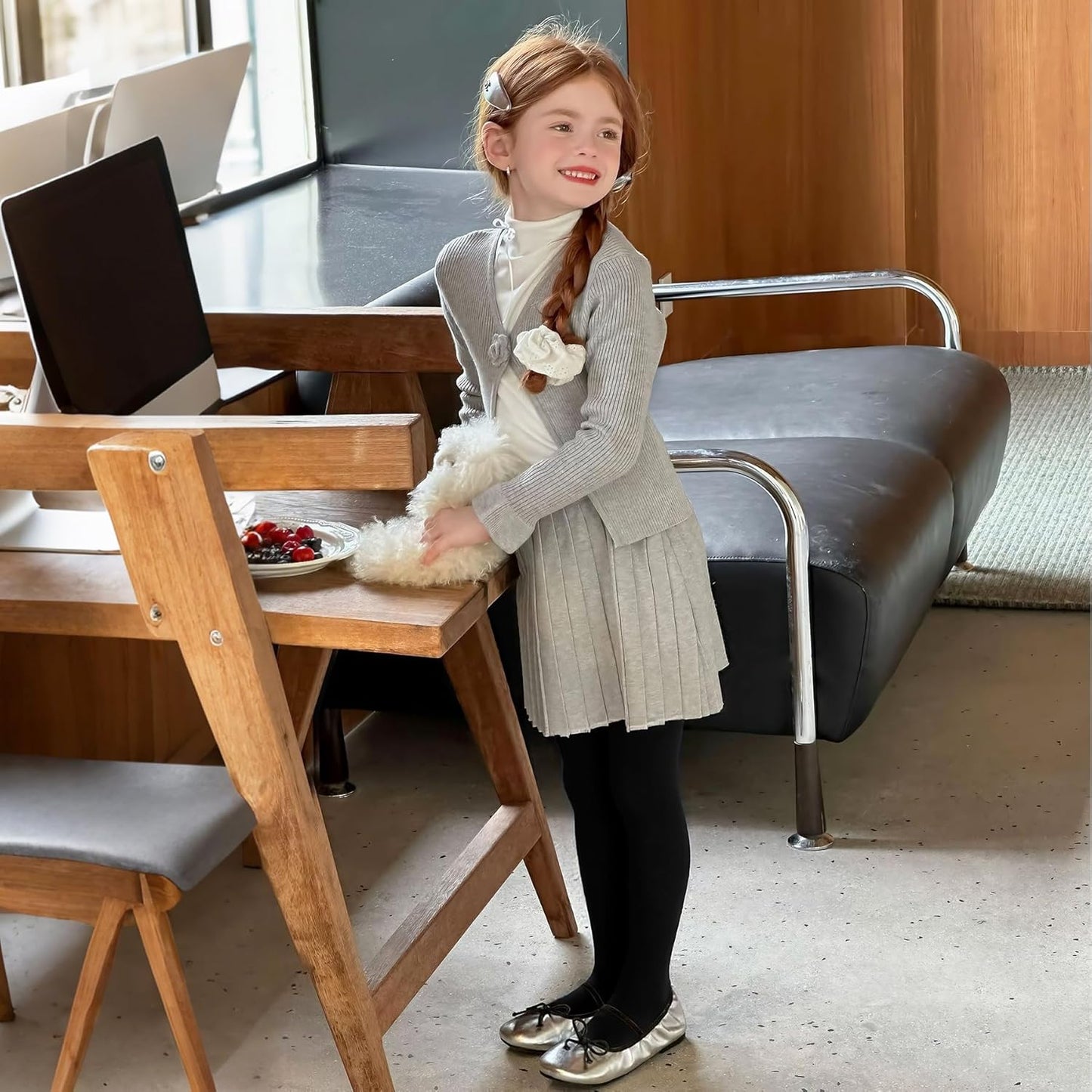 Girls Ballet Dance Tights for Toddler Baby Soft Athletic Leggings Infant Elastic Dance Tights for Girls