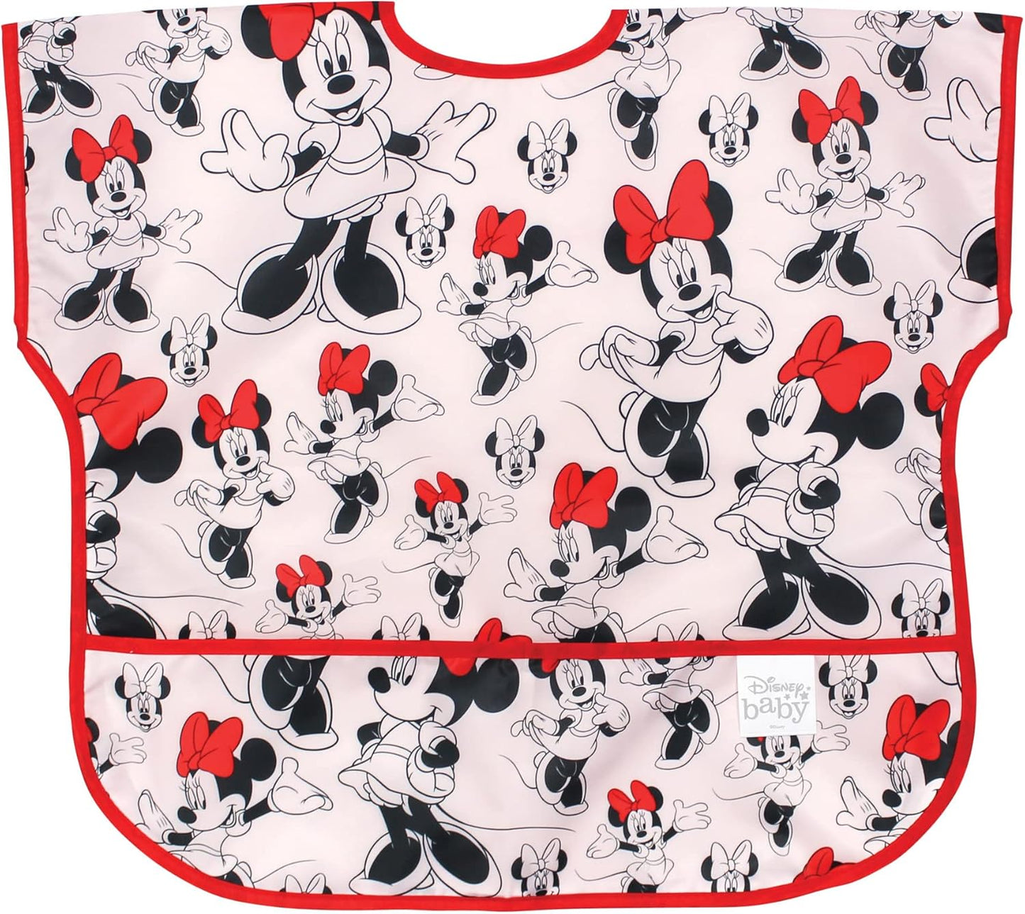 Bumkins Bibs - Toddler Bibs, Waterproof, Large for 1-3 Years, Short Sleeve