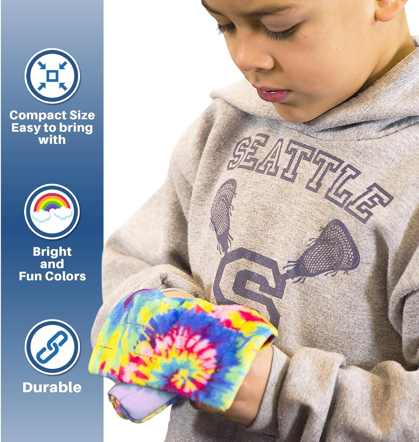 Fidget Marble Maze Mat by Lakikid: Sensory Fidget Toys for All Ages Perfect Fidget Toys for Anxiety & Stress Relief, Improve Concentration & Focus, 9”x6”