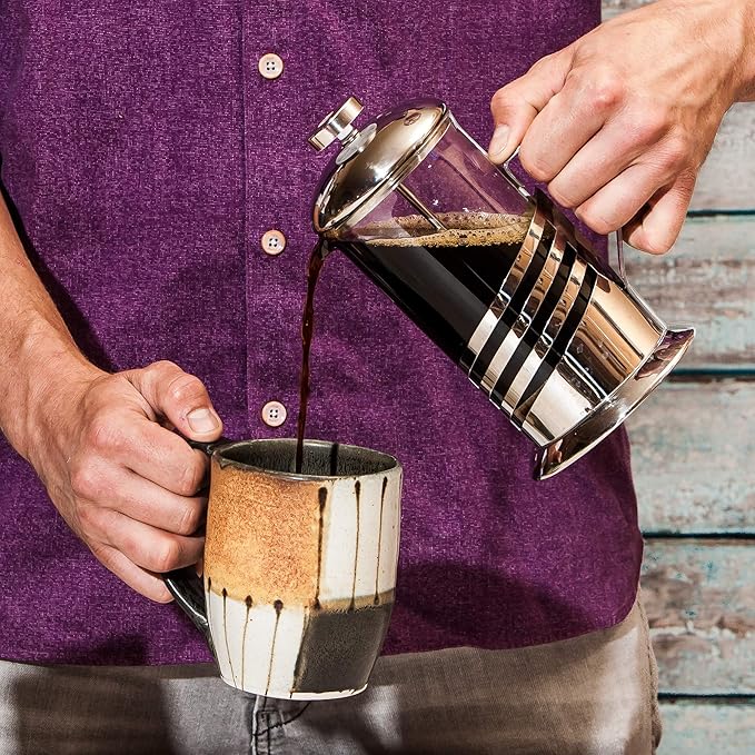 Teeccino Dandelion Root Herbal Coffee Sampler - Vanilla Nut, Mocha, Dark Roast, Mocha Mint, Caramel Nut, Coconut - Caffeine-Free Coffee Alternative with Prebiotics - 6 Trial Size Packets