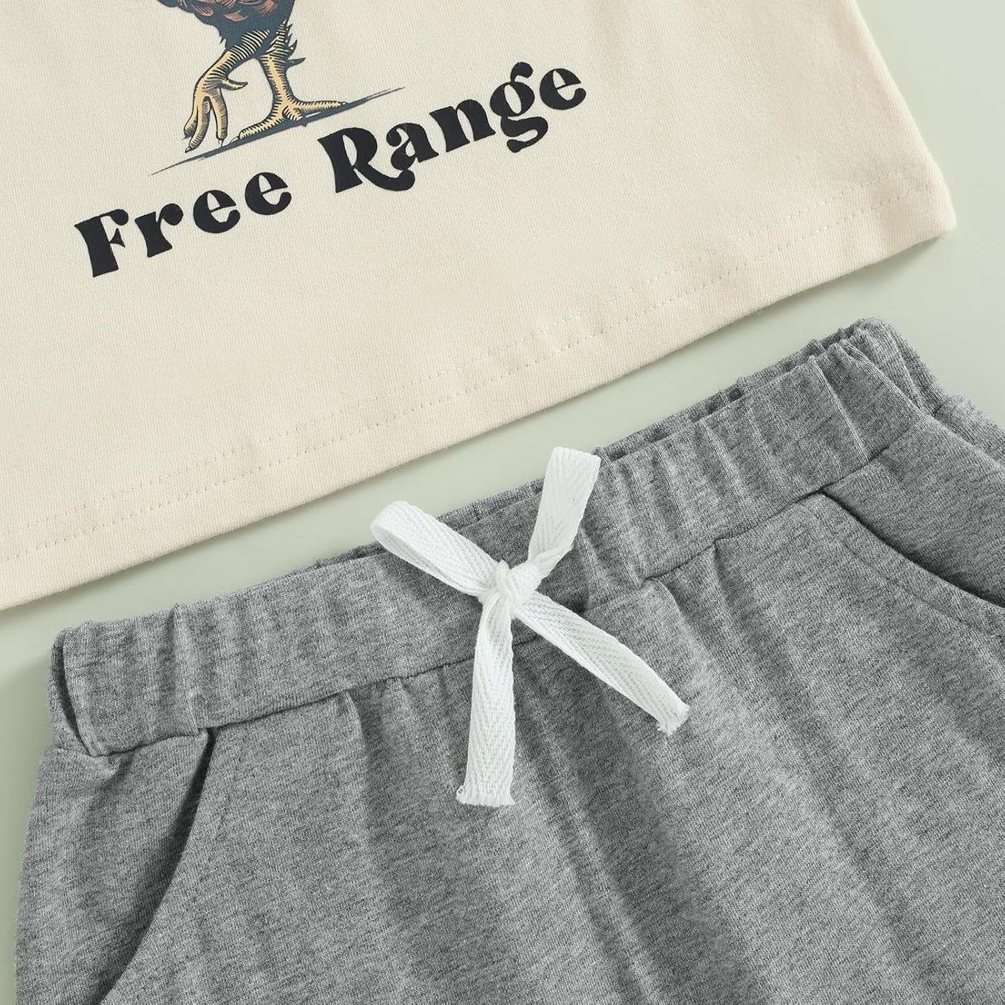 fhutpw Baby Toddler Boy Clothes Summer Outfits 6 12 18 24 Months Patchwork Short Sleeve T Shirt & Shorts Sets with Pockets