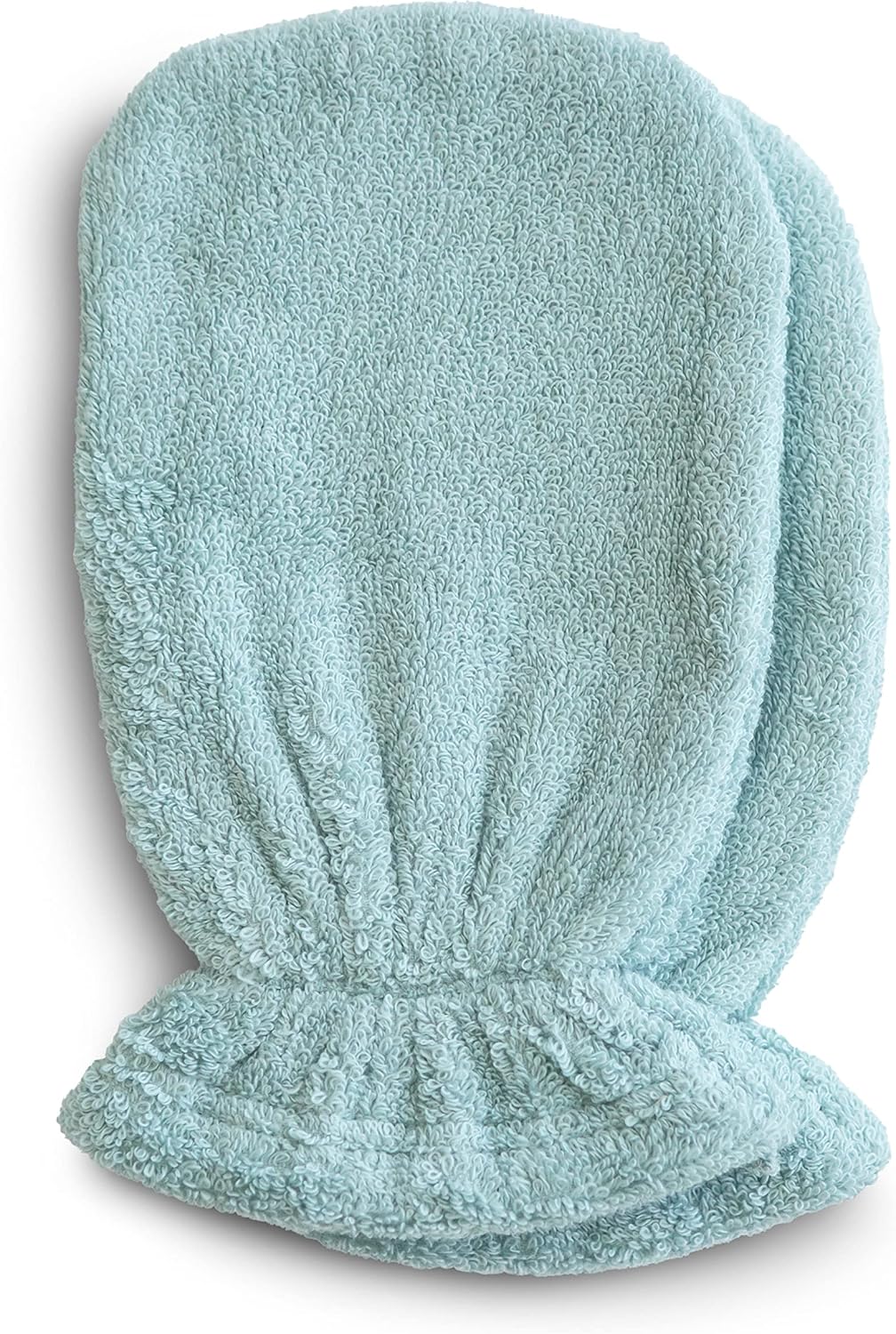 mushie Baby Bath Mitt | Organic Cotton | Pack of 2 (Sea Mist)