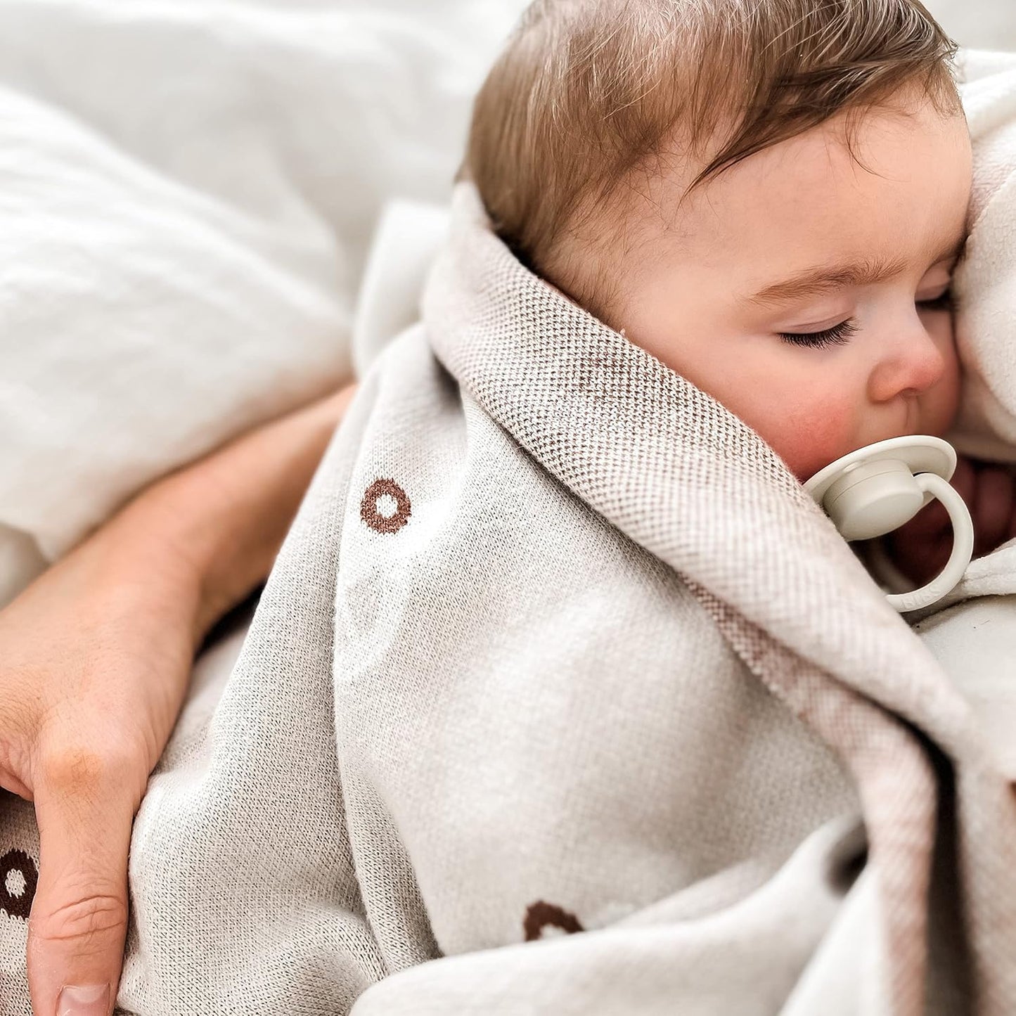 Baby Receiving Blanket for Boys 100% Cotton Buttery Soft Cozy Receiving Swaddle Crib Stroller Blanket for Shower Gift Registry for Newborns, Infants, Toddlers (Cars - Oat)